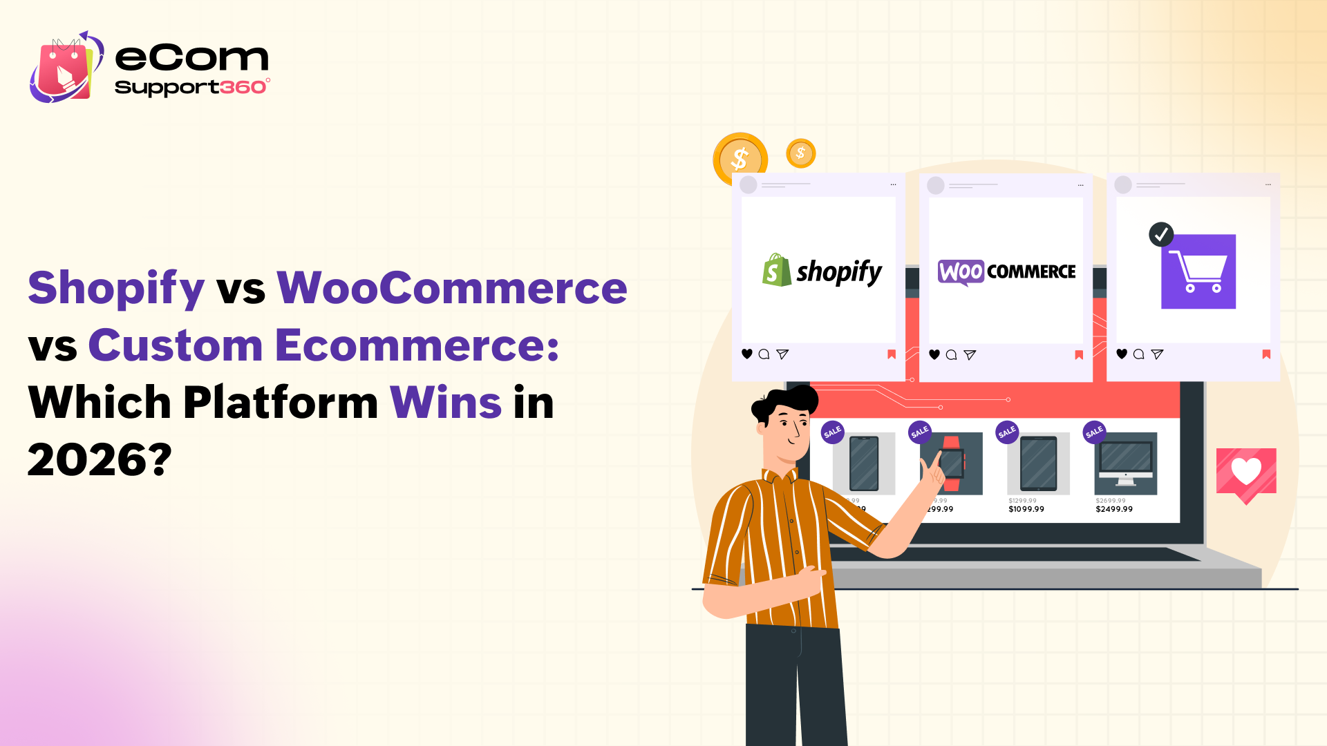 Shopify vs WooCommerce vs Custom Ecommerce_ Which Platform Wins in 2026_