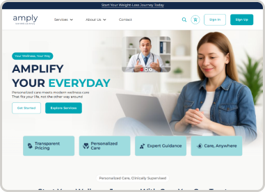 AMPLY HEALTH: WOOCOMMERCE SUBSCRIPTION PLATFORM WITH INTEGRATED TELEHEALTH